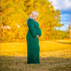 Baltic Born Venus Pleated Maxi Dress